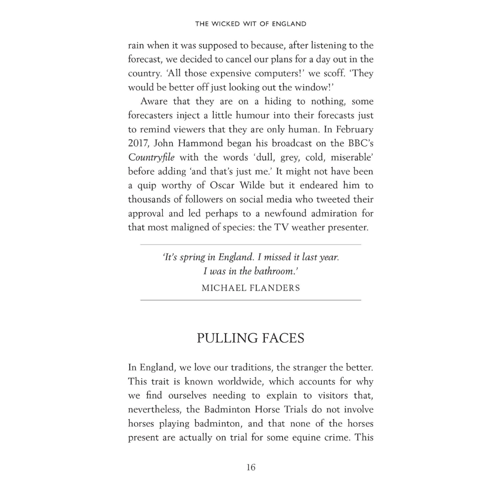The Wicked Wit of England (Book)