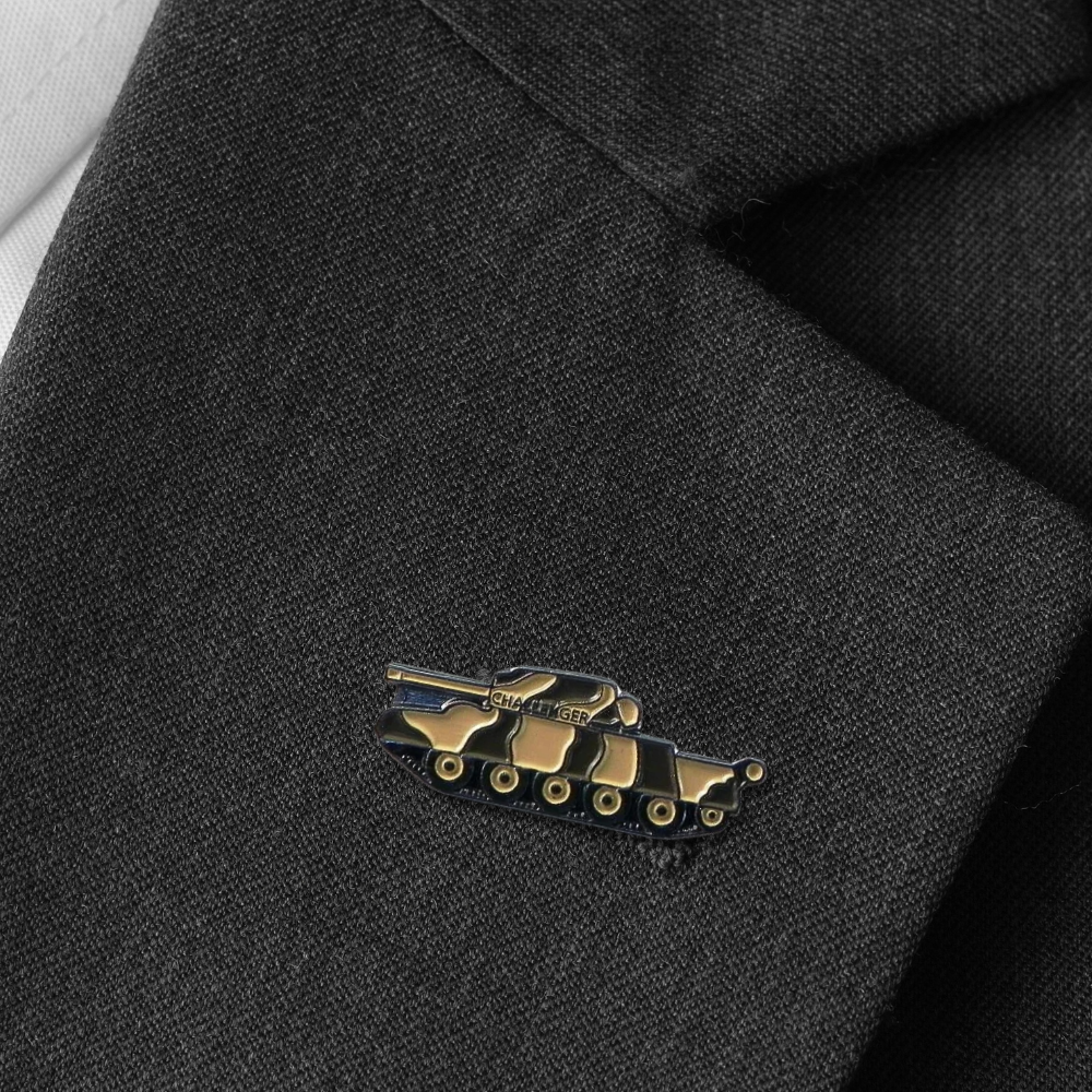 Challenger Tank Pin Badge