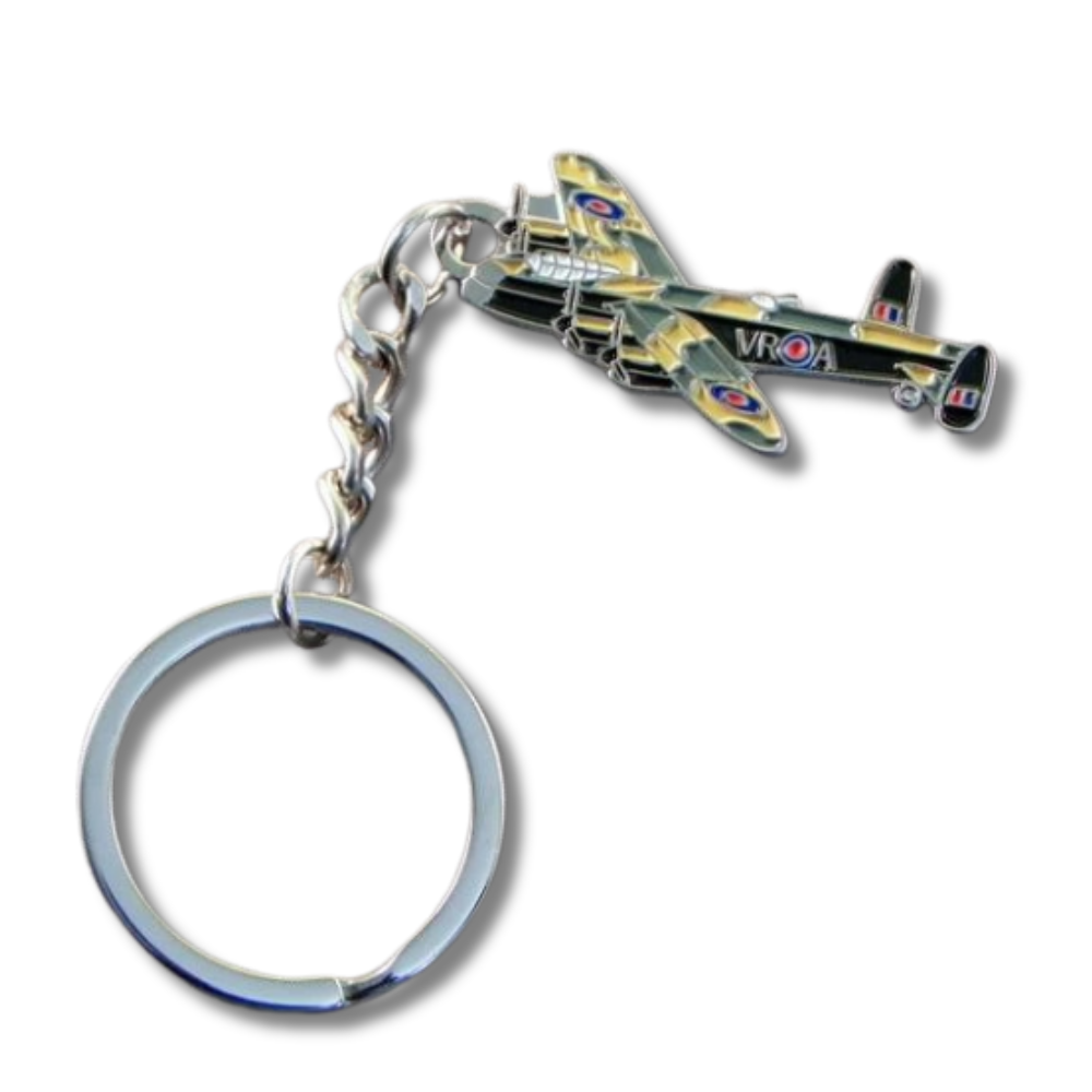 Lancaster Bomber RAF Keyring