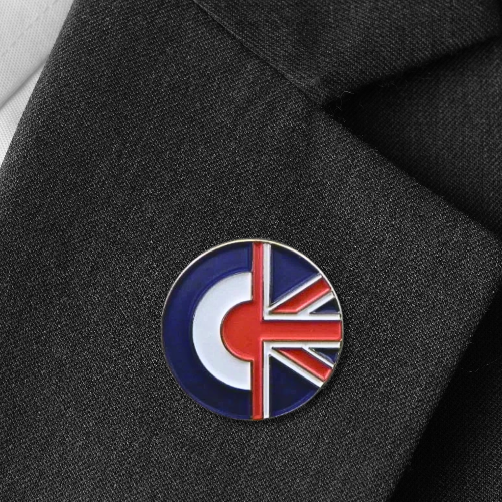 Roundel RAF Union Pin Badge