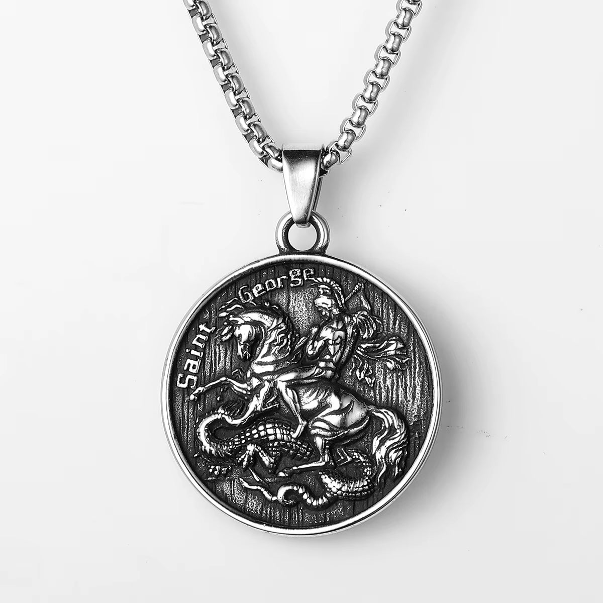 Saint George Dragon Slayer Pendant