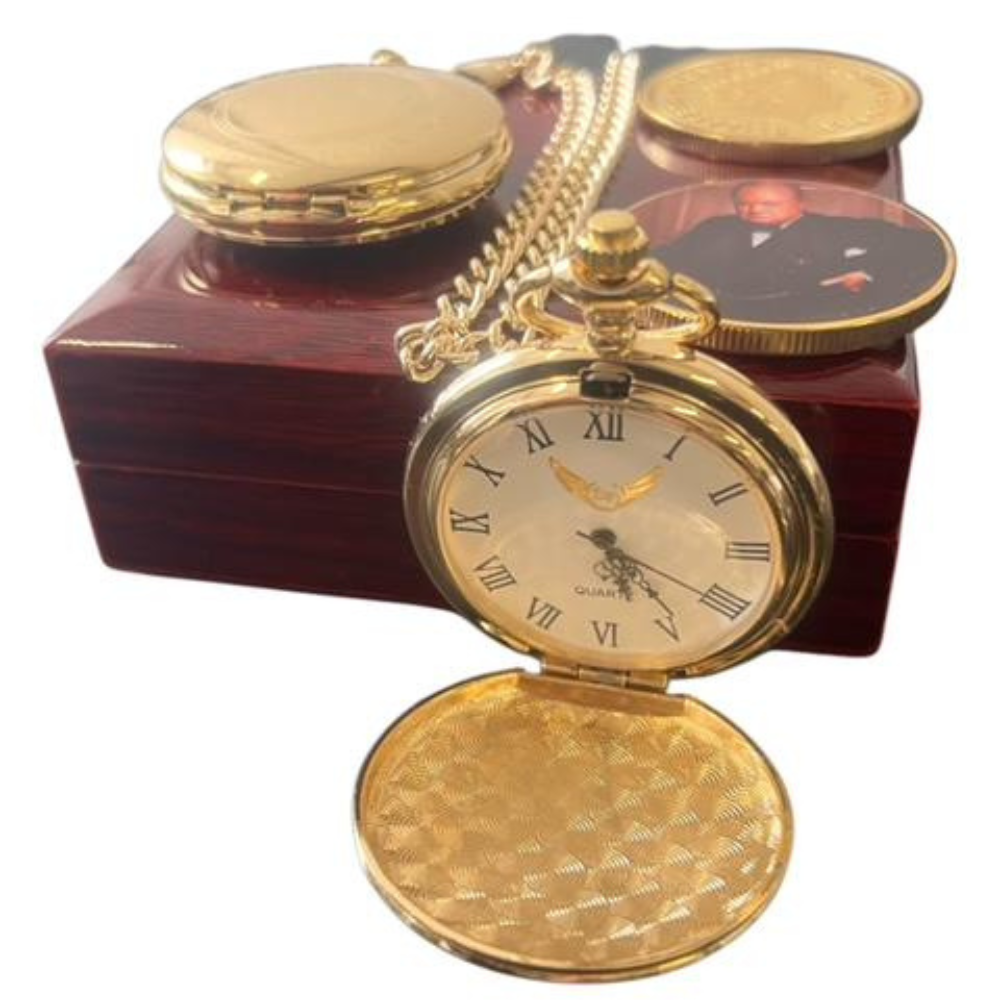 The Churchill Collector's 24k Gold-Plated Set