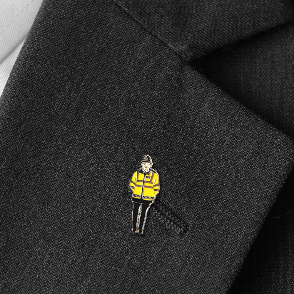 UK Police Constable Pin Badge