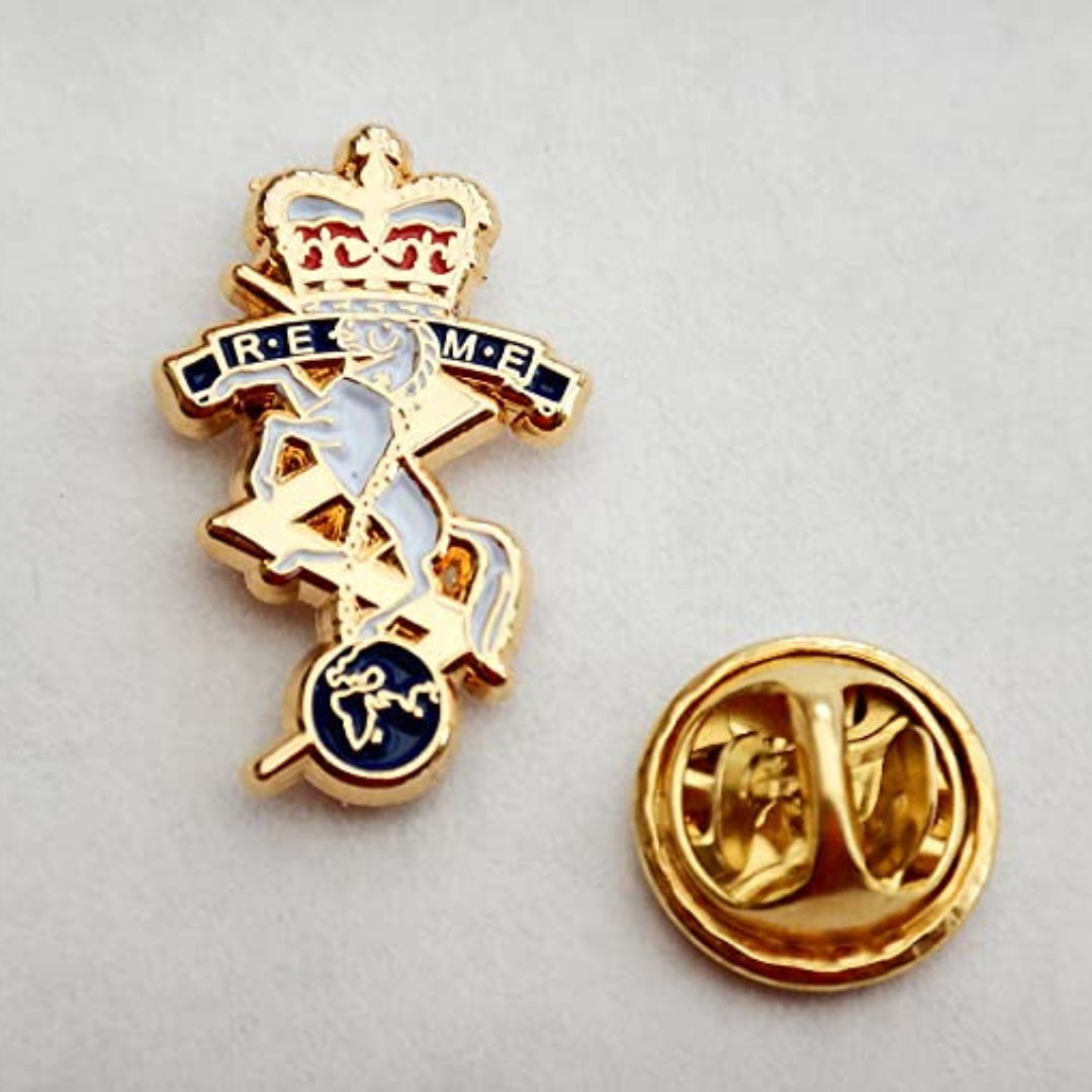 Royal Electrical Mechanical Engineers Pin Badge