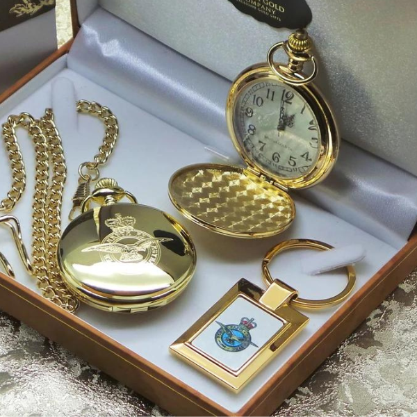 24k gold pocket watch clearance