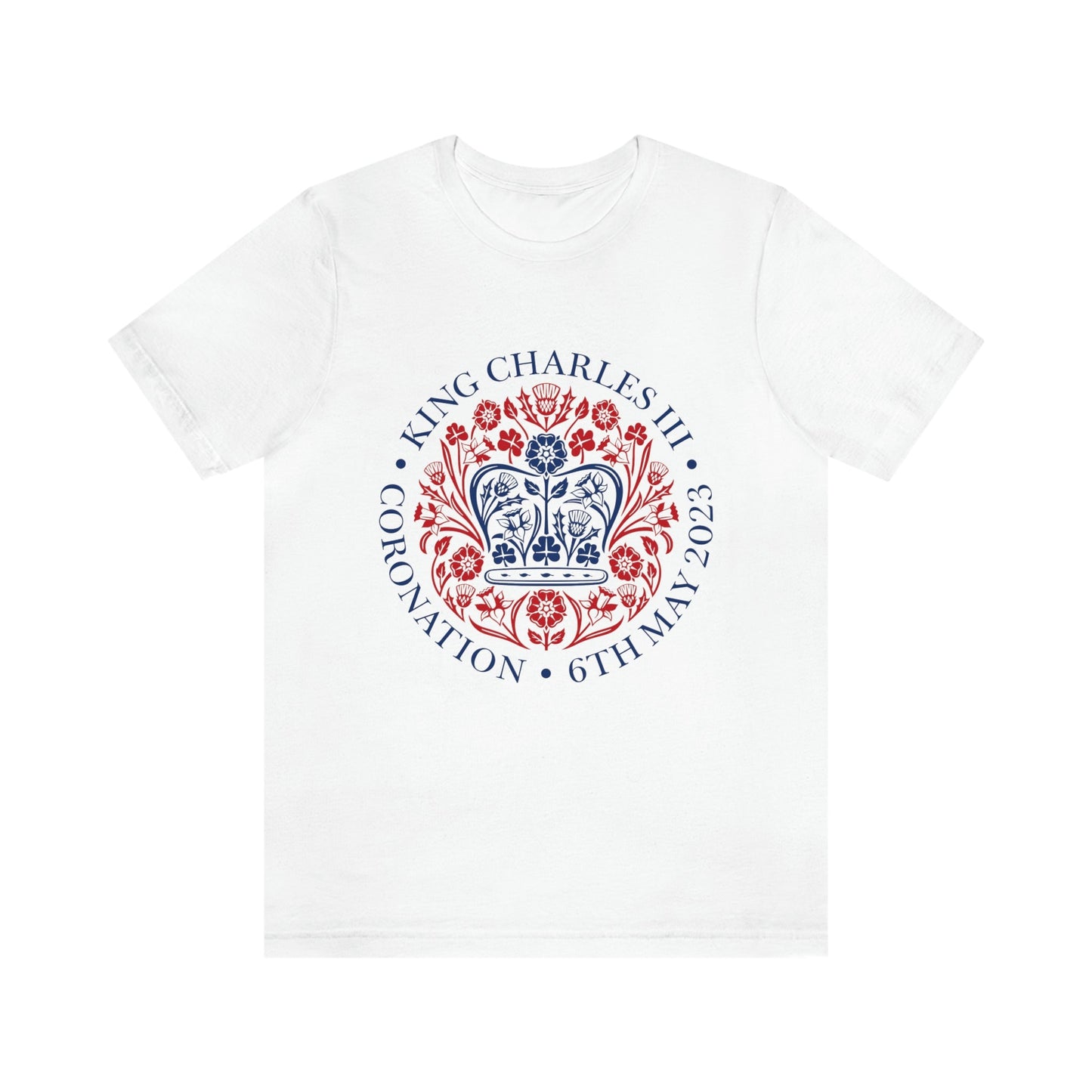 King Charles III Official Coronation Logo T-Shirt