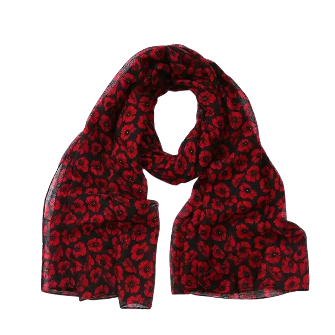 Mini Poppy Scarf