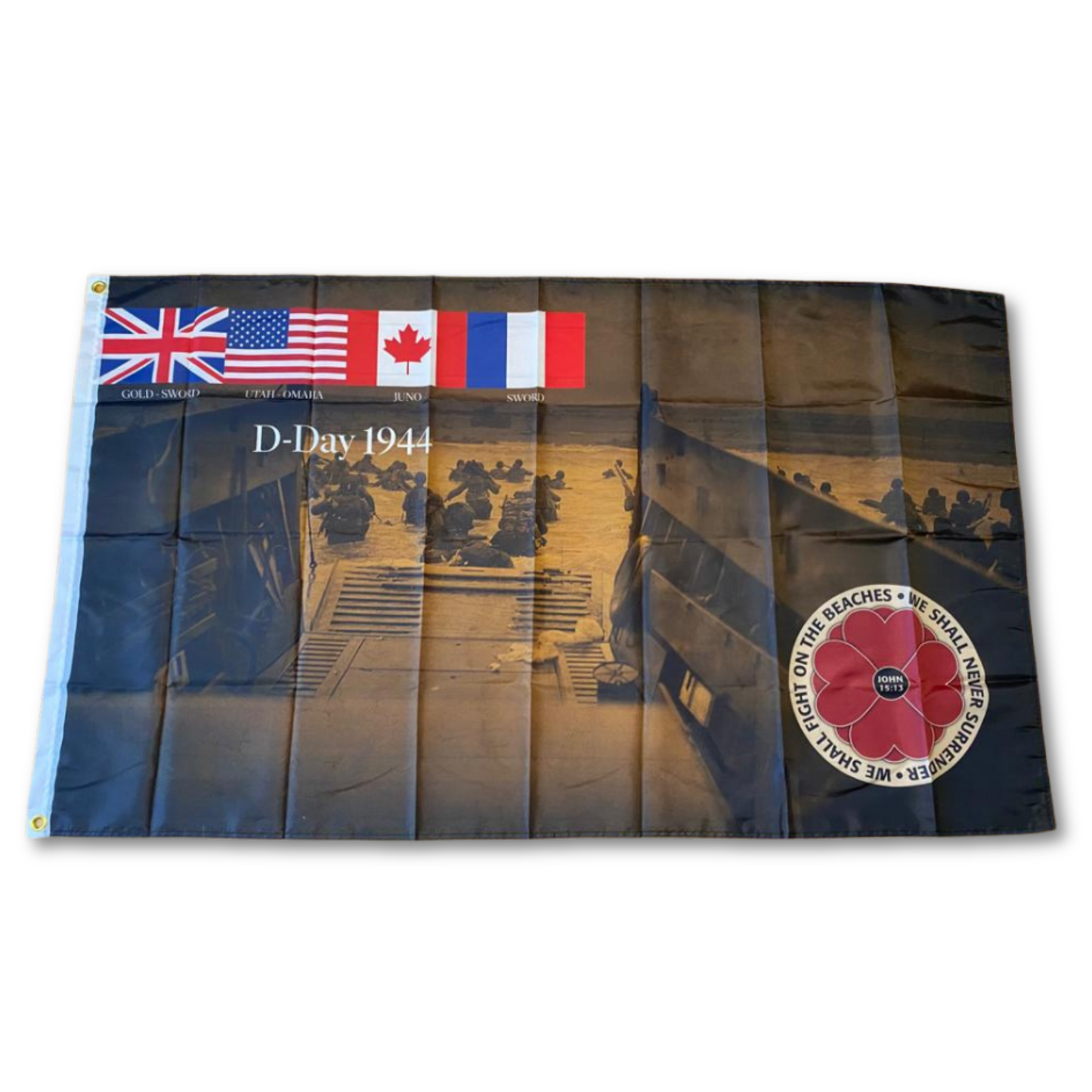 D Day Commemorative Flag