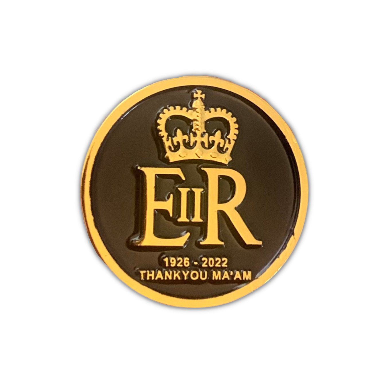 Queen Elizabeth II Commemorative Pin Badge