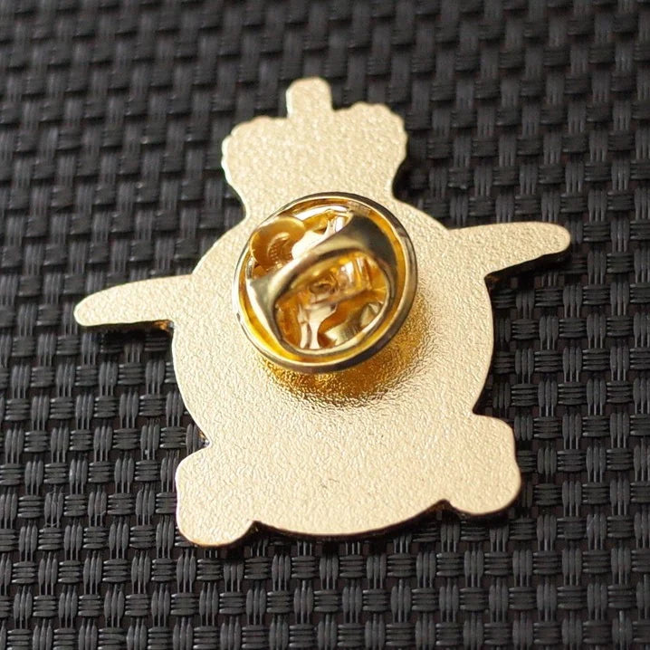 RAF VETERAN Enamel Pin Badge (Gold Finish)