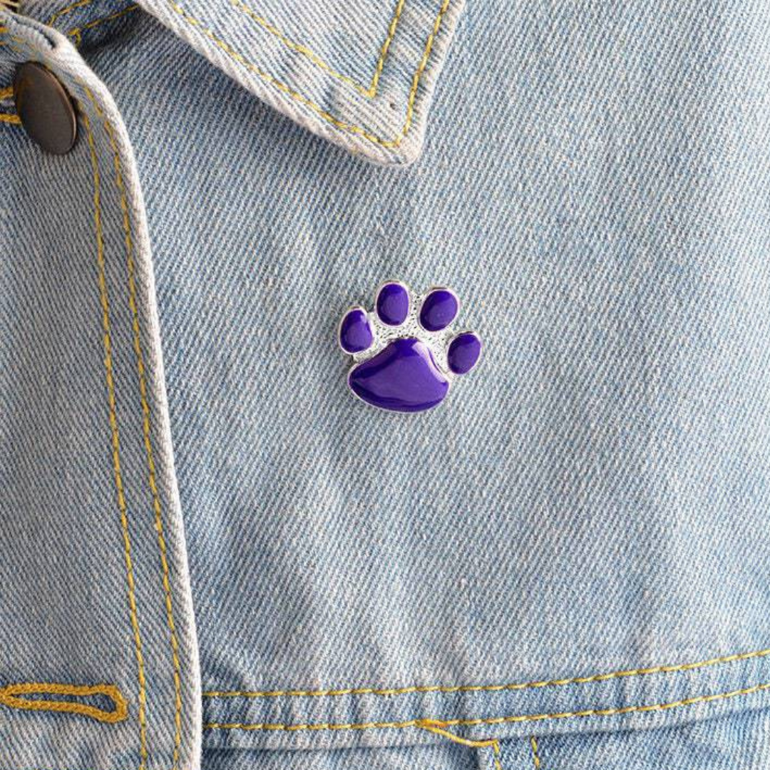 Animals in War purple Dogs Paw