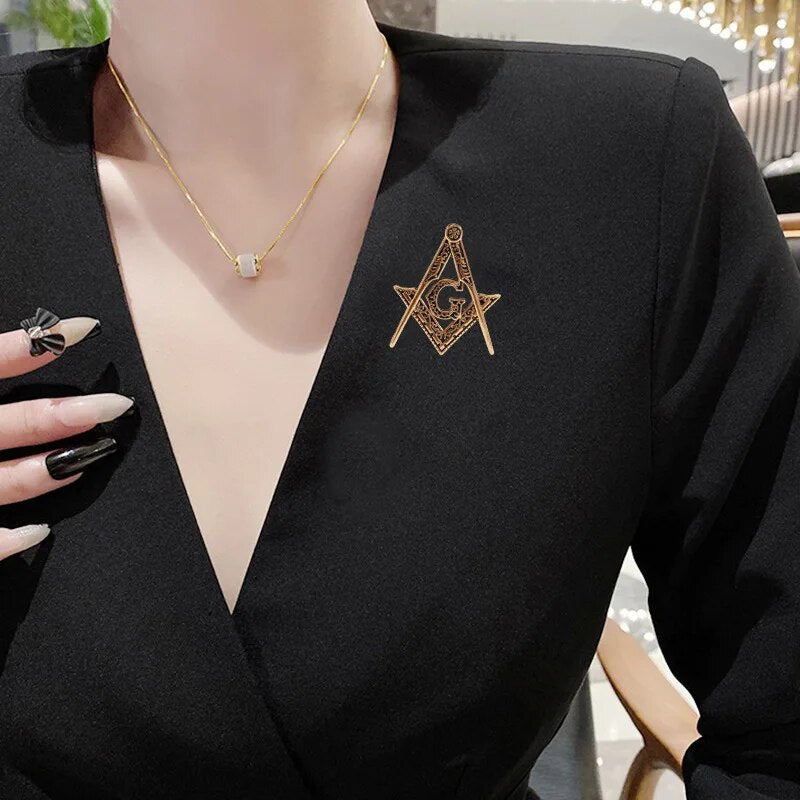 Masonic Freemason Lapel Pin Badge