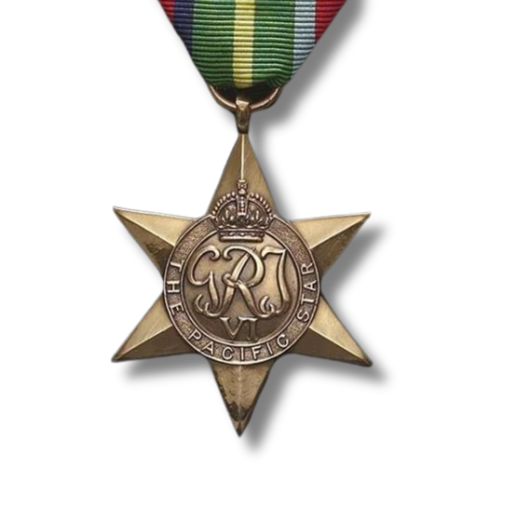 WWII - Pacific Star Medal (Full Size)