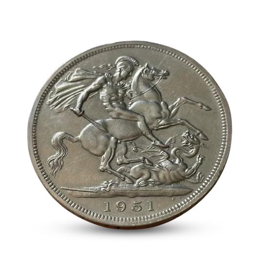 1951 George VI Festival of Britain Five Shillings Coin