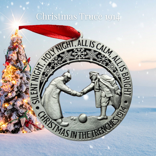 Christmas Truce 1914 Christmas Tree Ornament