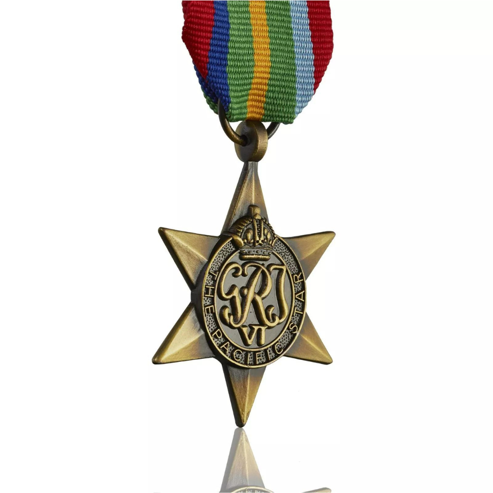 WWII - Pacific Star Medal (Full Size)