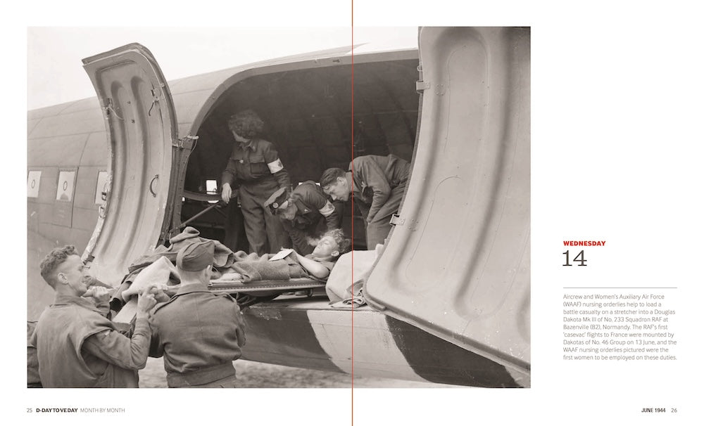 D-Day to VE Day: Month by Month [Paperback]