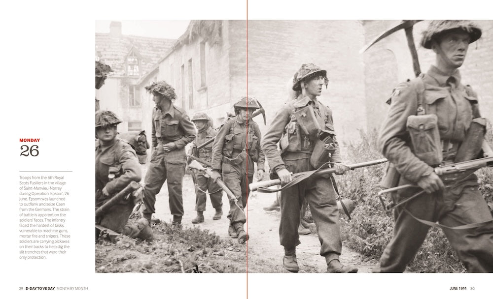 D-Day to VE Day: Month by Month [Paperback]