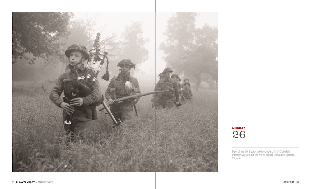 D-Day to VE Day: Month by Month [Paperback]