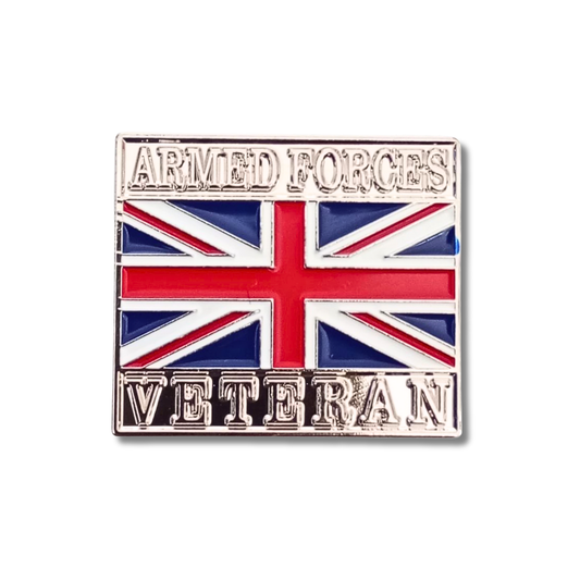 Armed Forces British Veteran Pin Badge