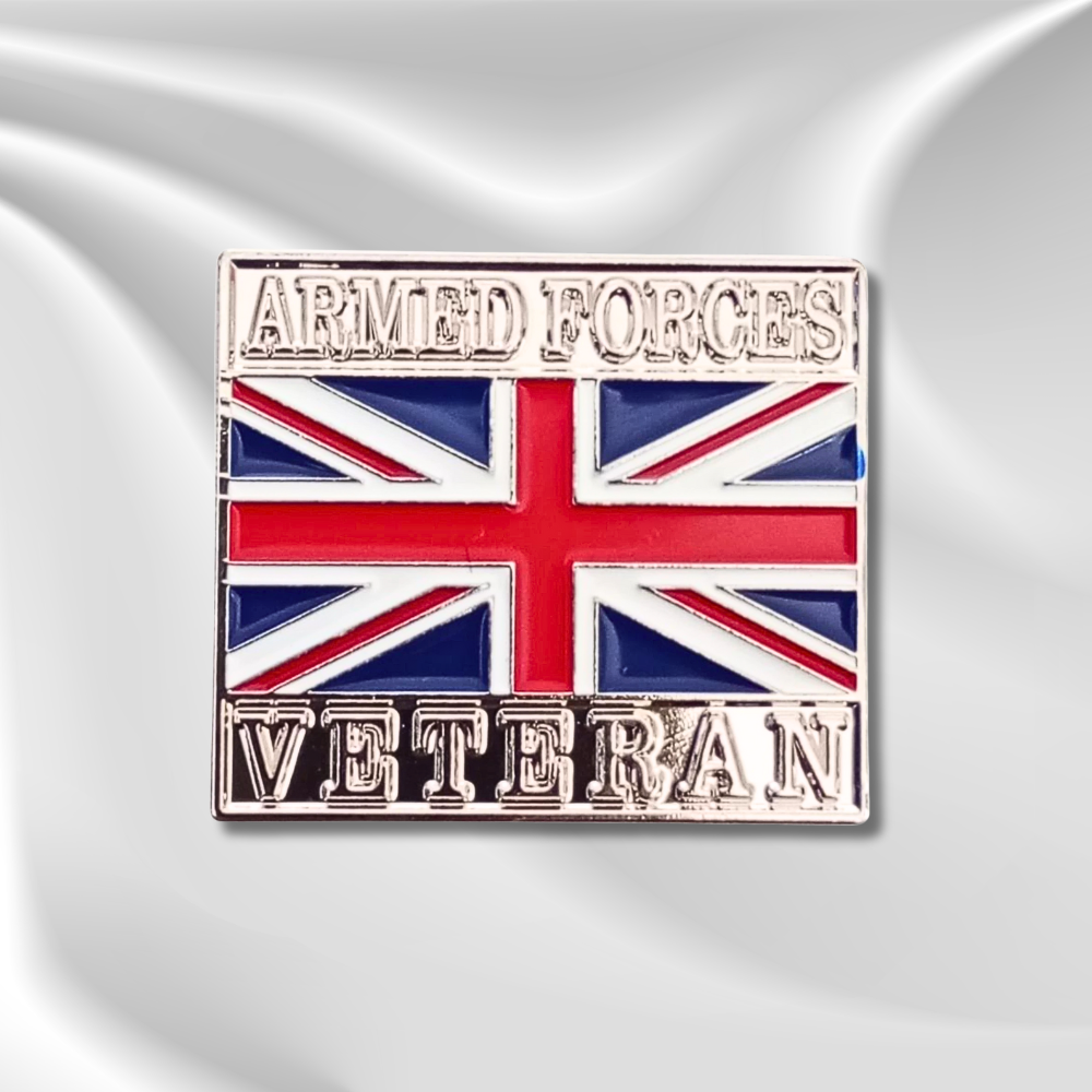 Armed Forces British Veteran Pin Badge