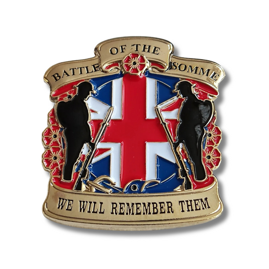Battle Of The Somme Pin Badge