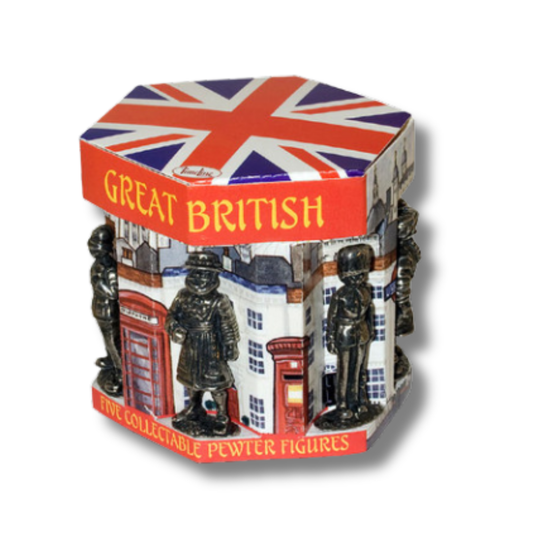 British Five Figure Pewter Collection