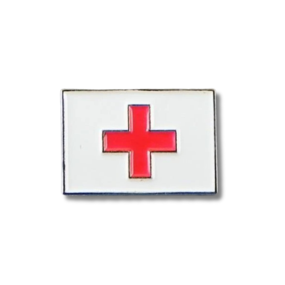 British Red Cross Pin Badge