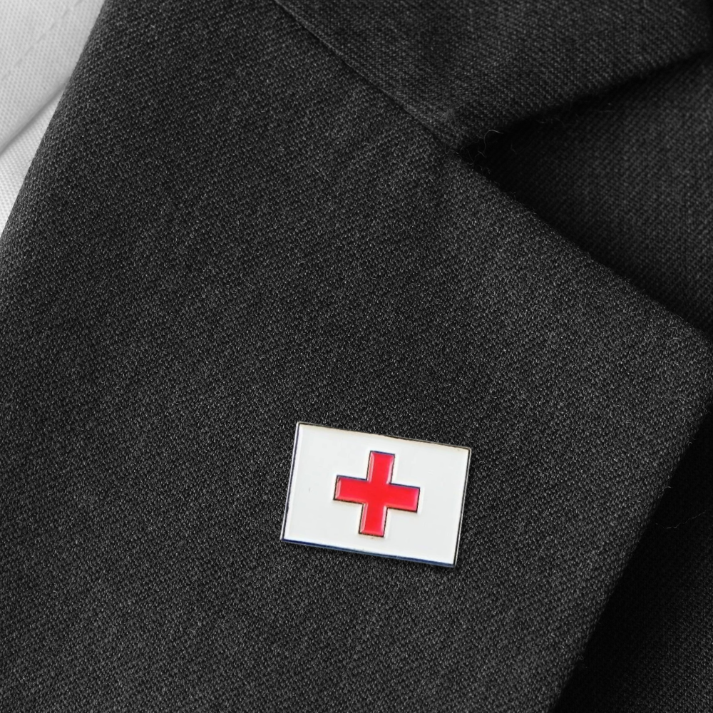 British Red Cross Pin Badge