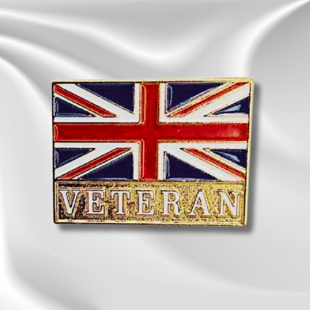 British Veteran Pin Badge