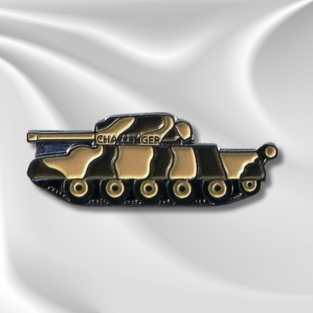 Challenger Tank Pin Badge
