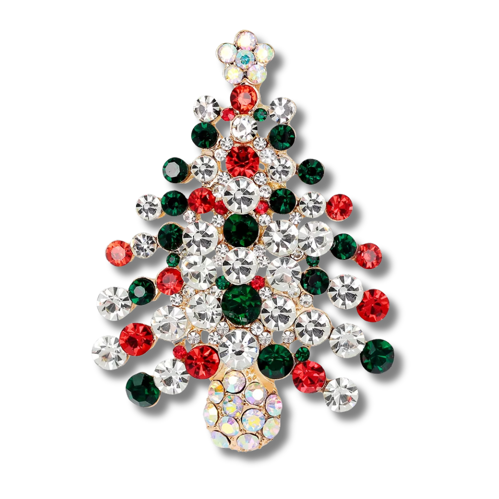 Christmas Tree Brooch