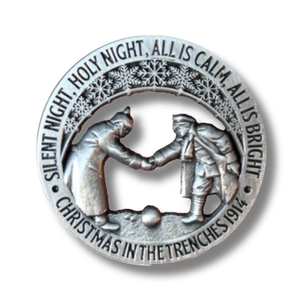 Christmas Truce 1914 Enamel Pin Badge