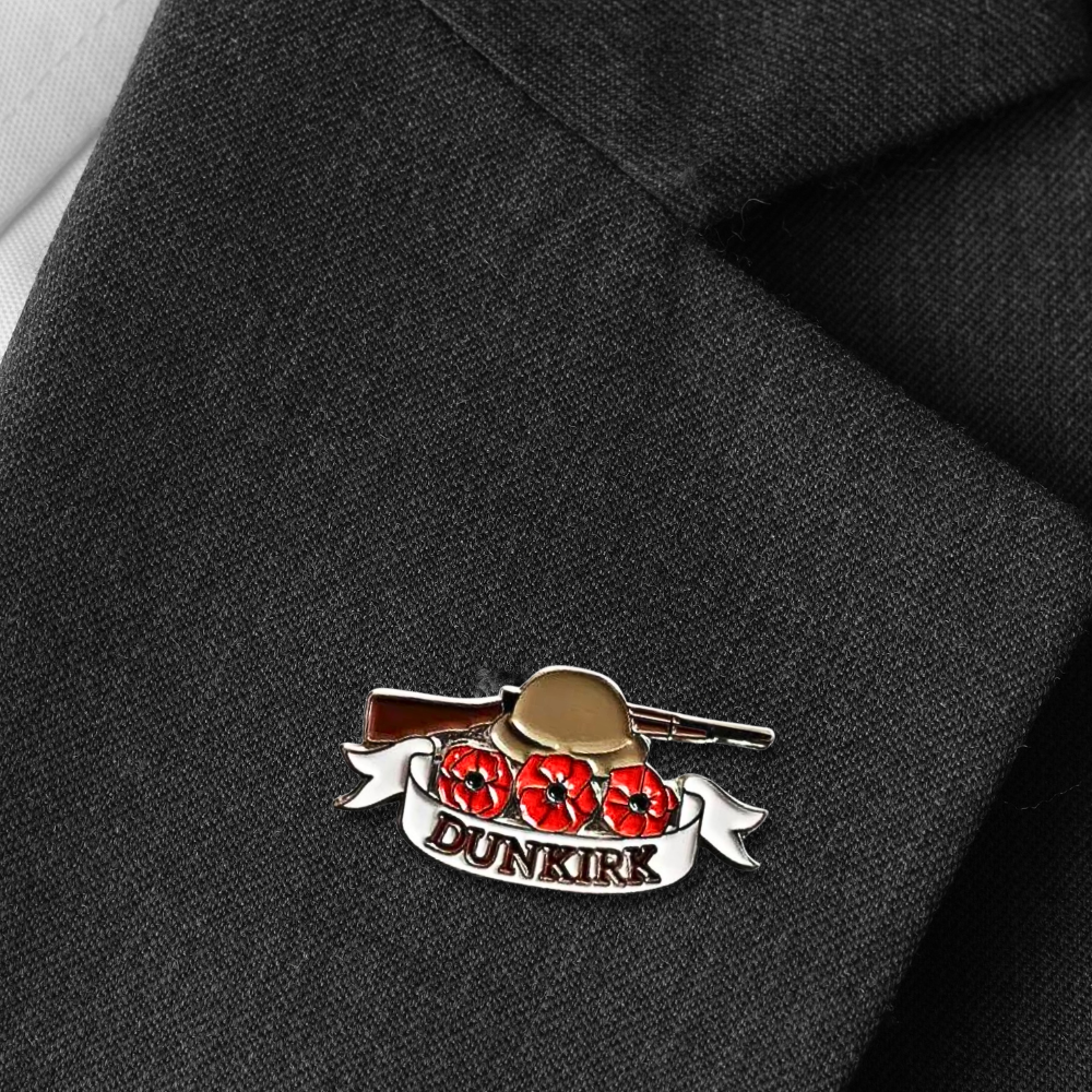 Dunkirk WWII Pin Badge