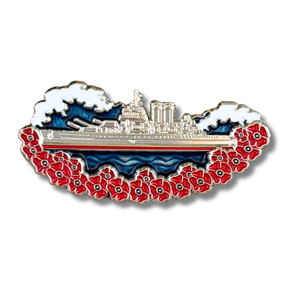 HMS Belfast Pin Badge