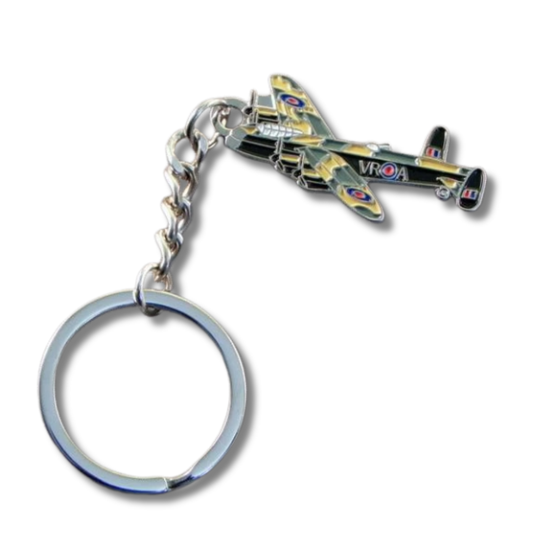 Lancaster Bomber RAF Keyring