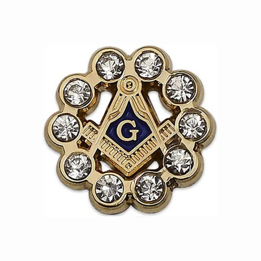 Formal Masonic Pin Badge