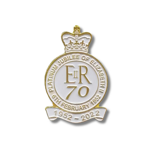 Queen Elizabeth II Platinum Jubilee Pin Badge