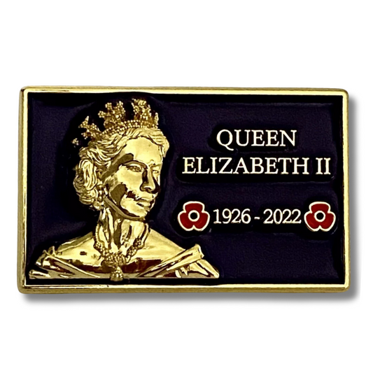Queen Elizabeth II 1952 Portrait Remembrance Pin Badge