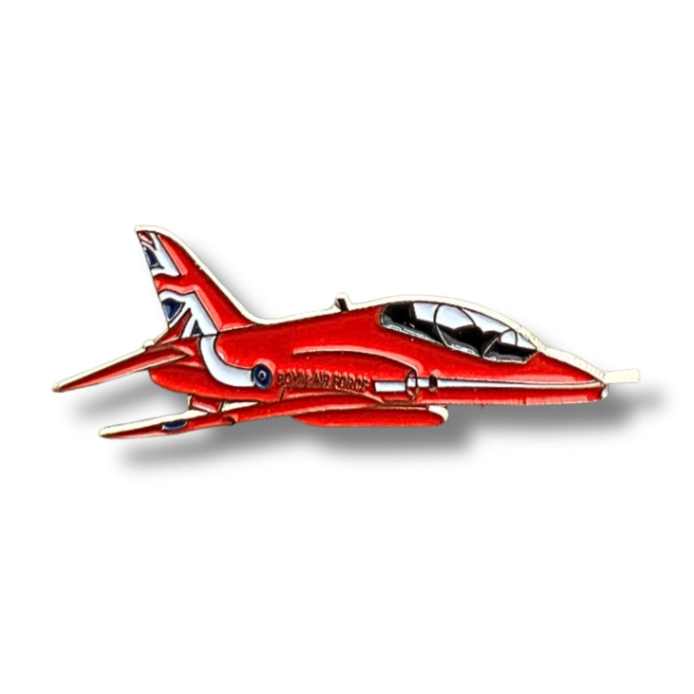 Red Arrows Hawk T1 Pin Badge