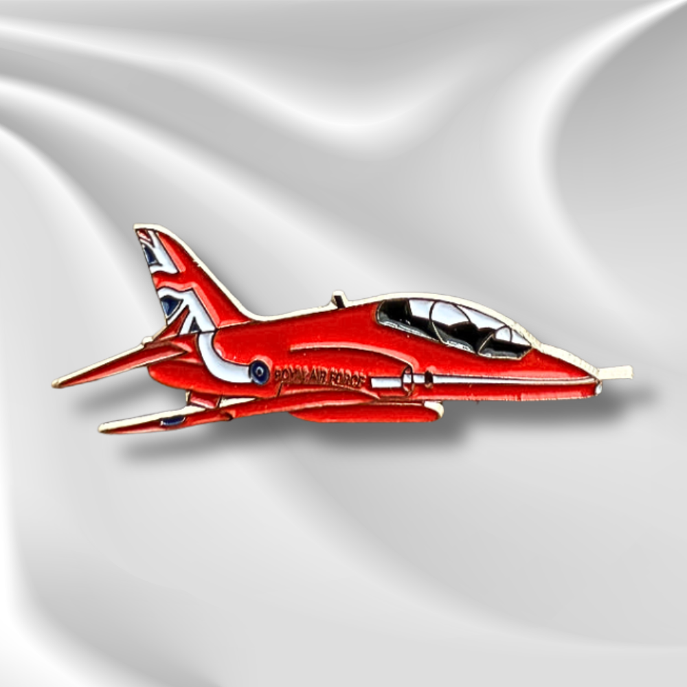 Red Arrows Hawk T1 Pin Badge