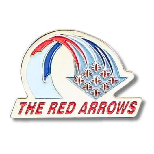 Red Arrows Skyburst Display Pin Badge