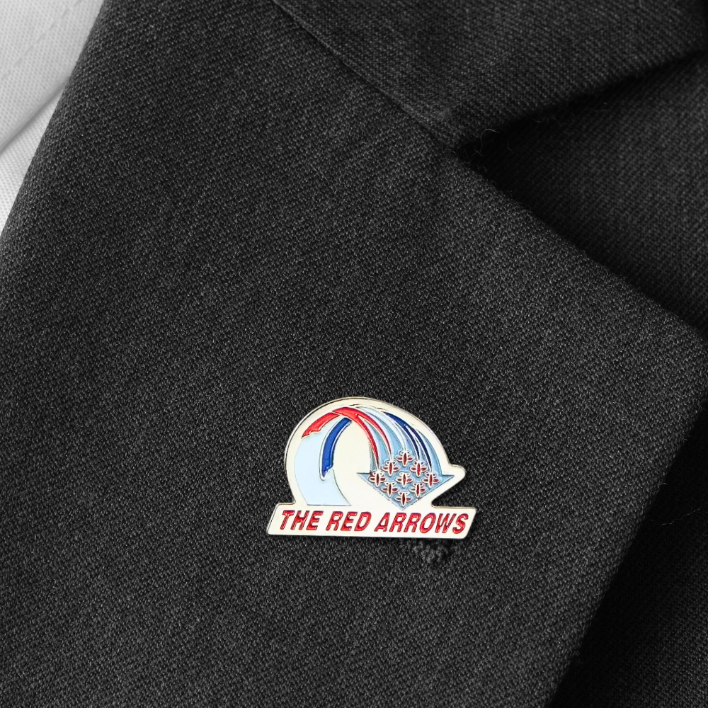 Red Arrows Skyburst Display Pin Badge