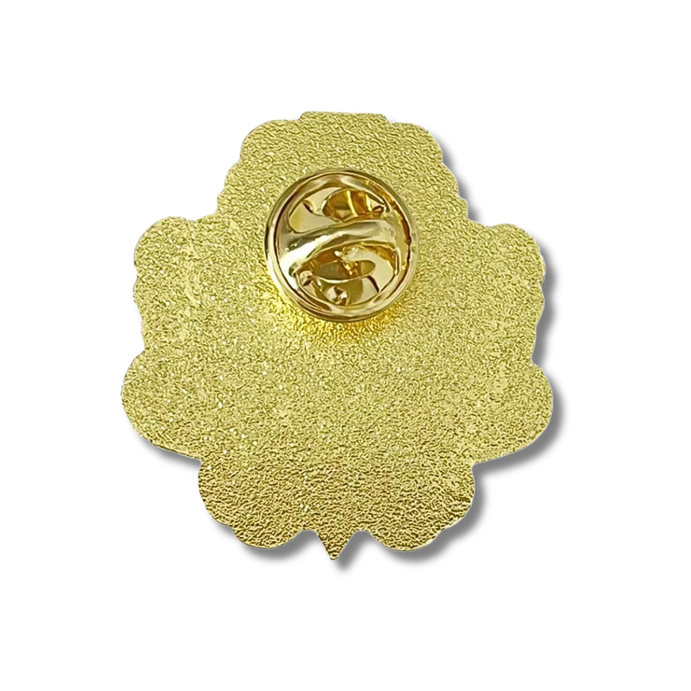 Remembrance Poppy Wreath Pin Badge