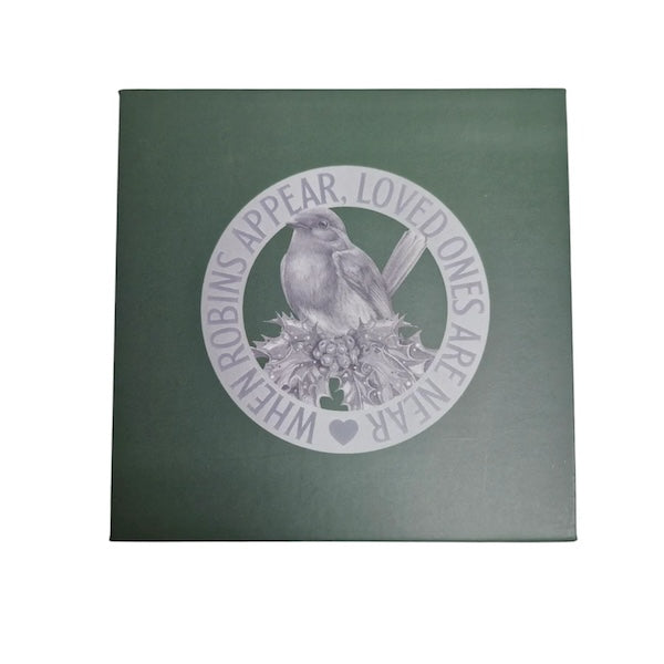 Robin For Loved Ones Pin Christmas Tree Ornament