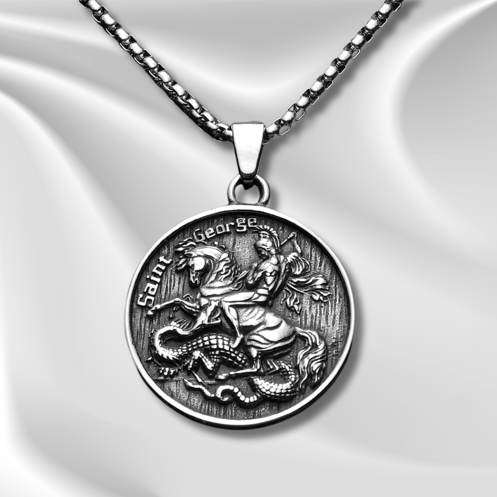 Saint George Dragon Slayer Pendant