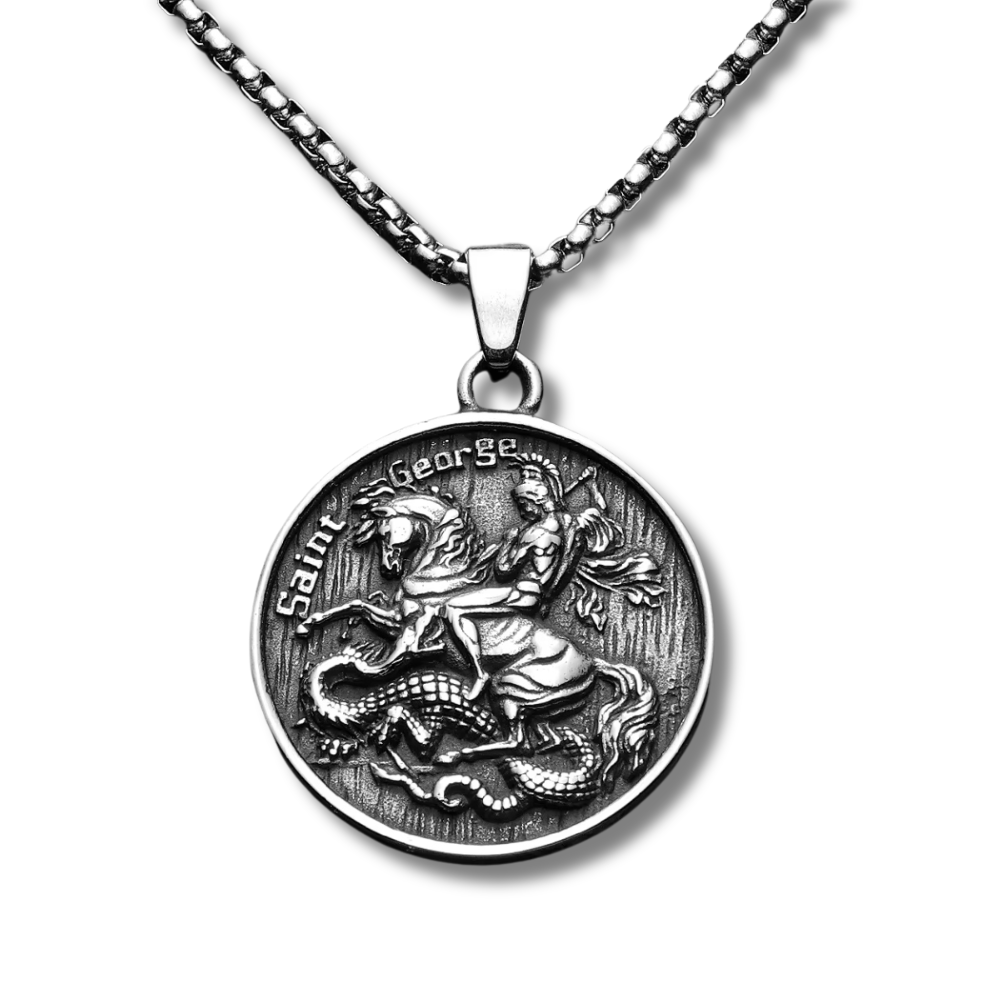 Saint George Dragon Slayer Pendant