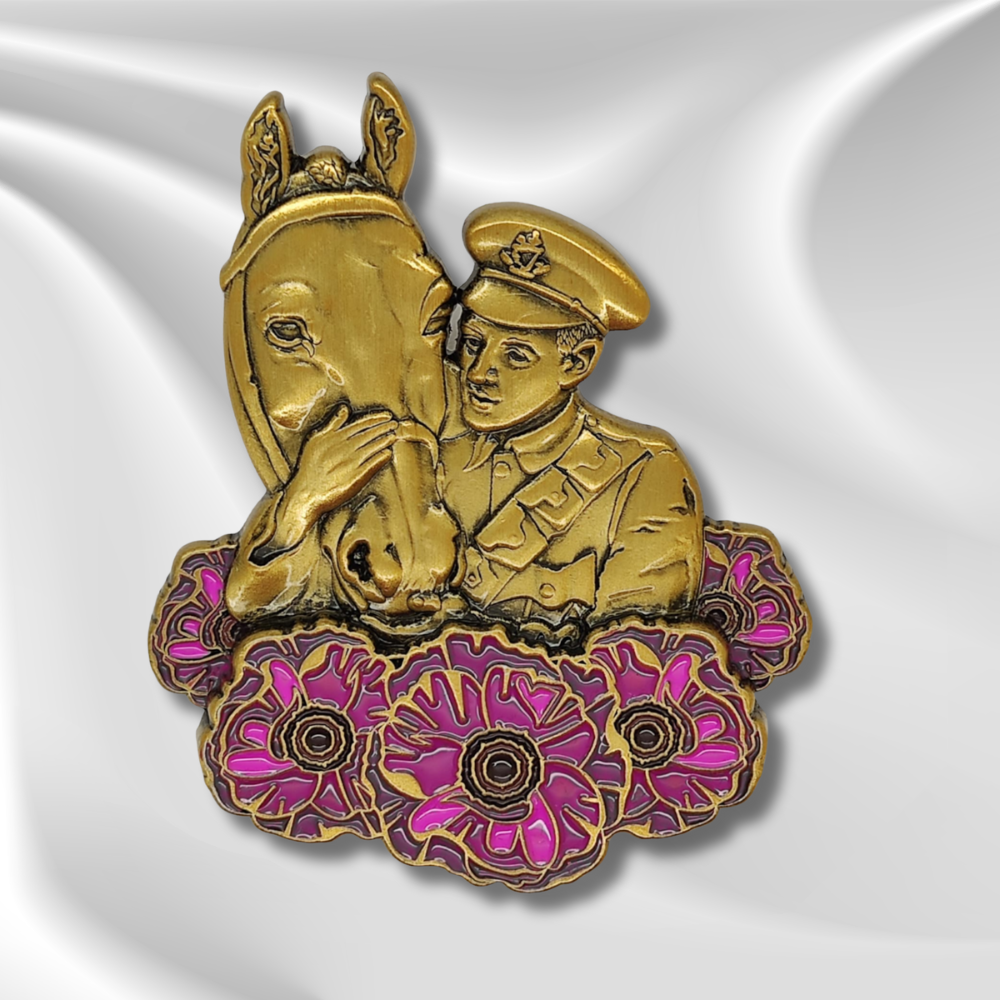 They Served Together Warrior Brooch