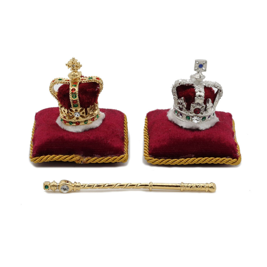 Three Piece Crown Miniature Collection - British Souvenir