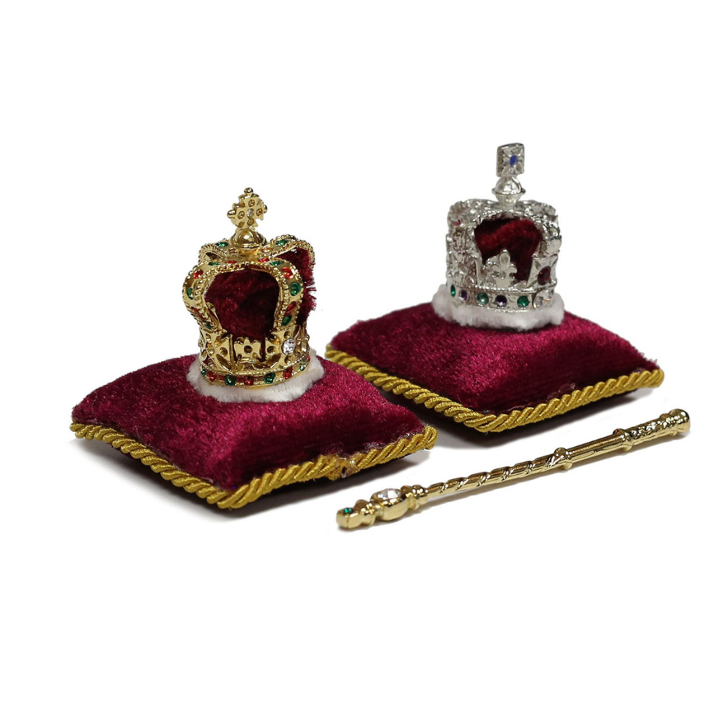 Three Piece Crown Miniature Collection - British Souvenir